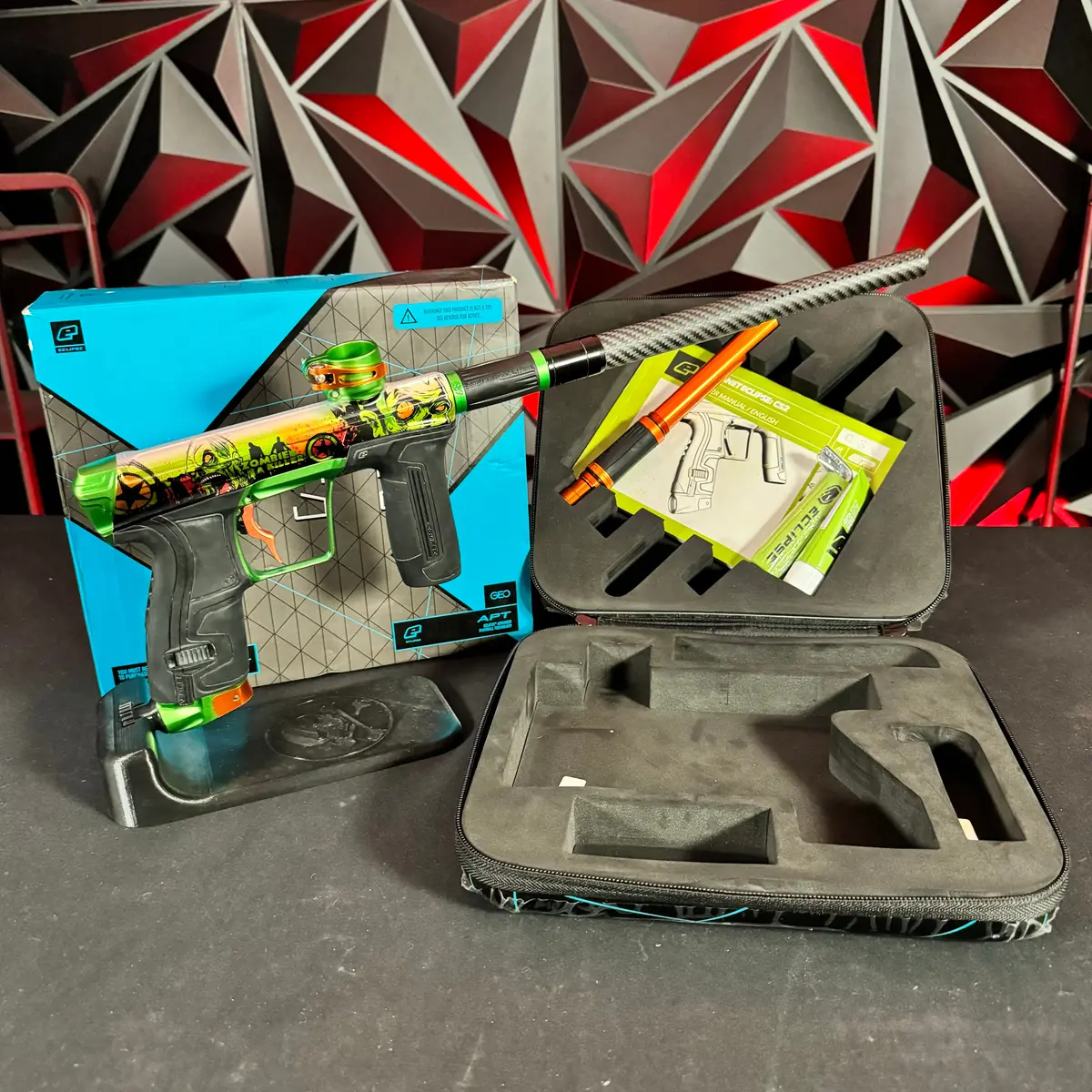 Used Gi Sportz/Planet Eclipse Cs2 Paintball Gun - Zombie Killer 1