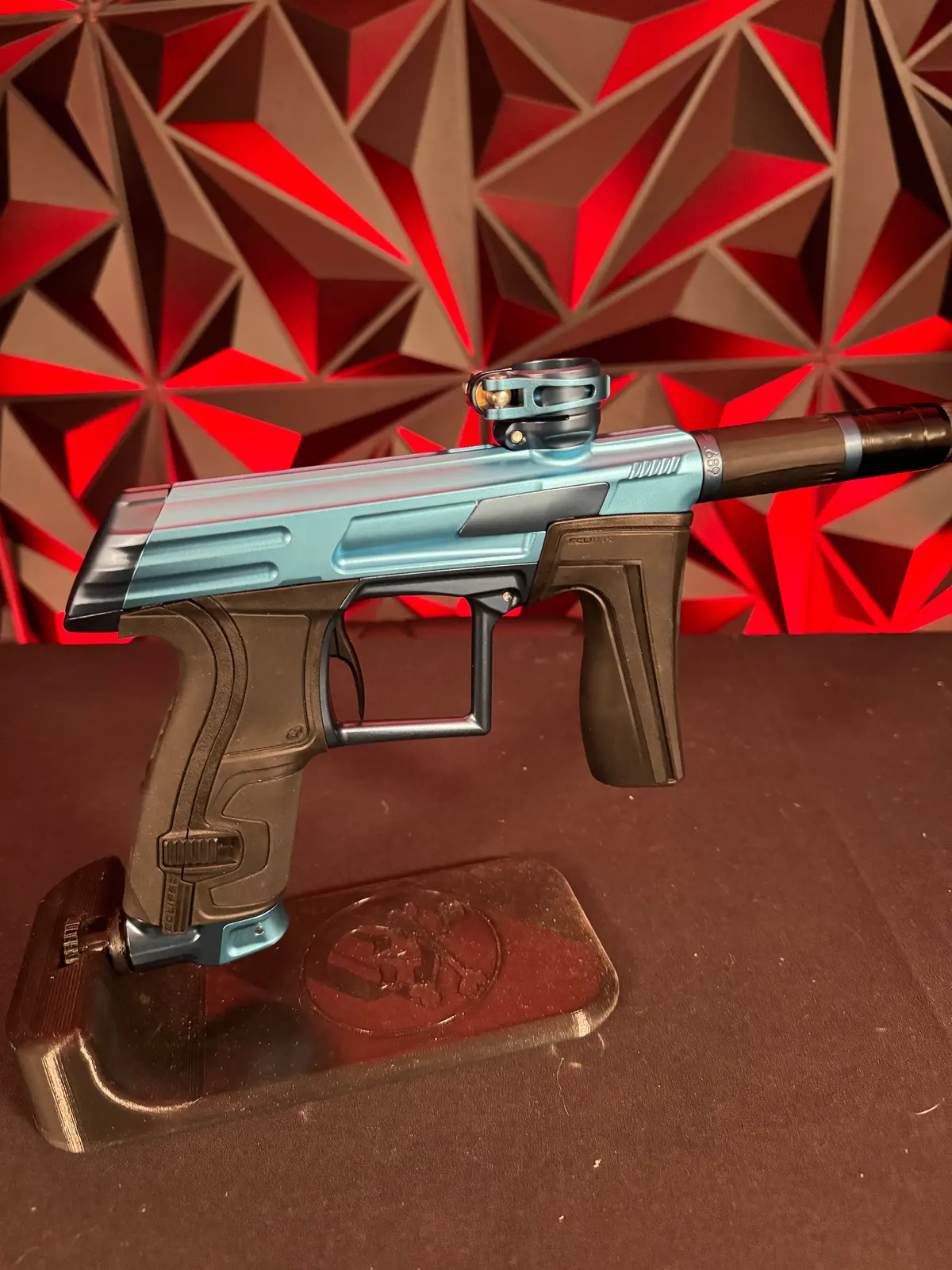 Used Planet Eclipse Cs1.5 Paintball Gun - Teal/Blue 1