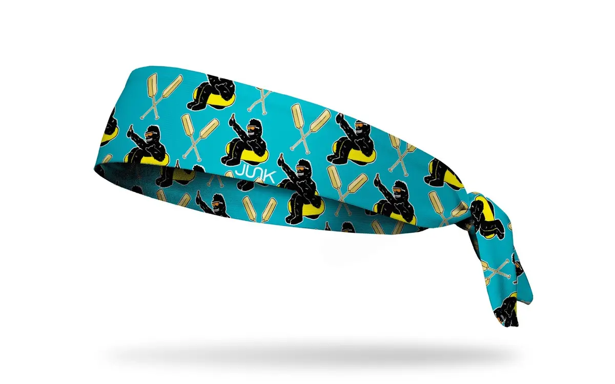 Beachin' Bigfoot Tie Headband 1