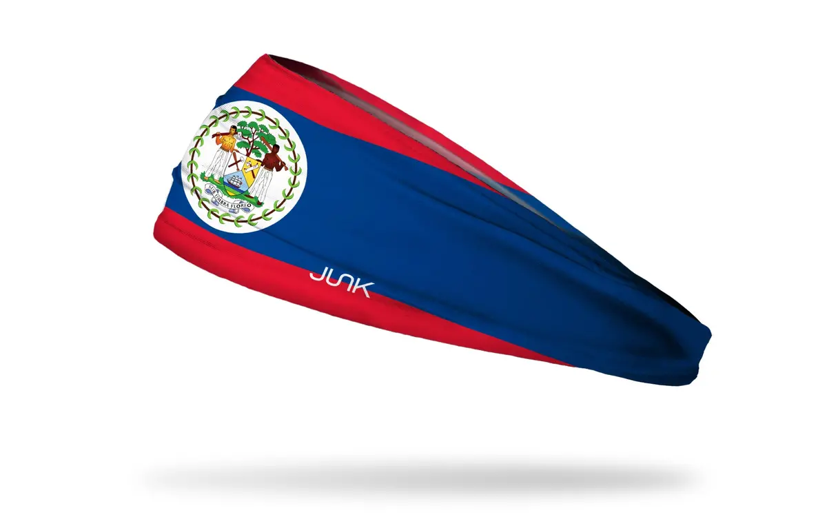 Belize Flag Big Bang Lite Headband 1