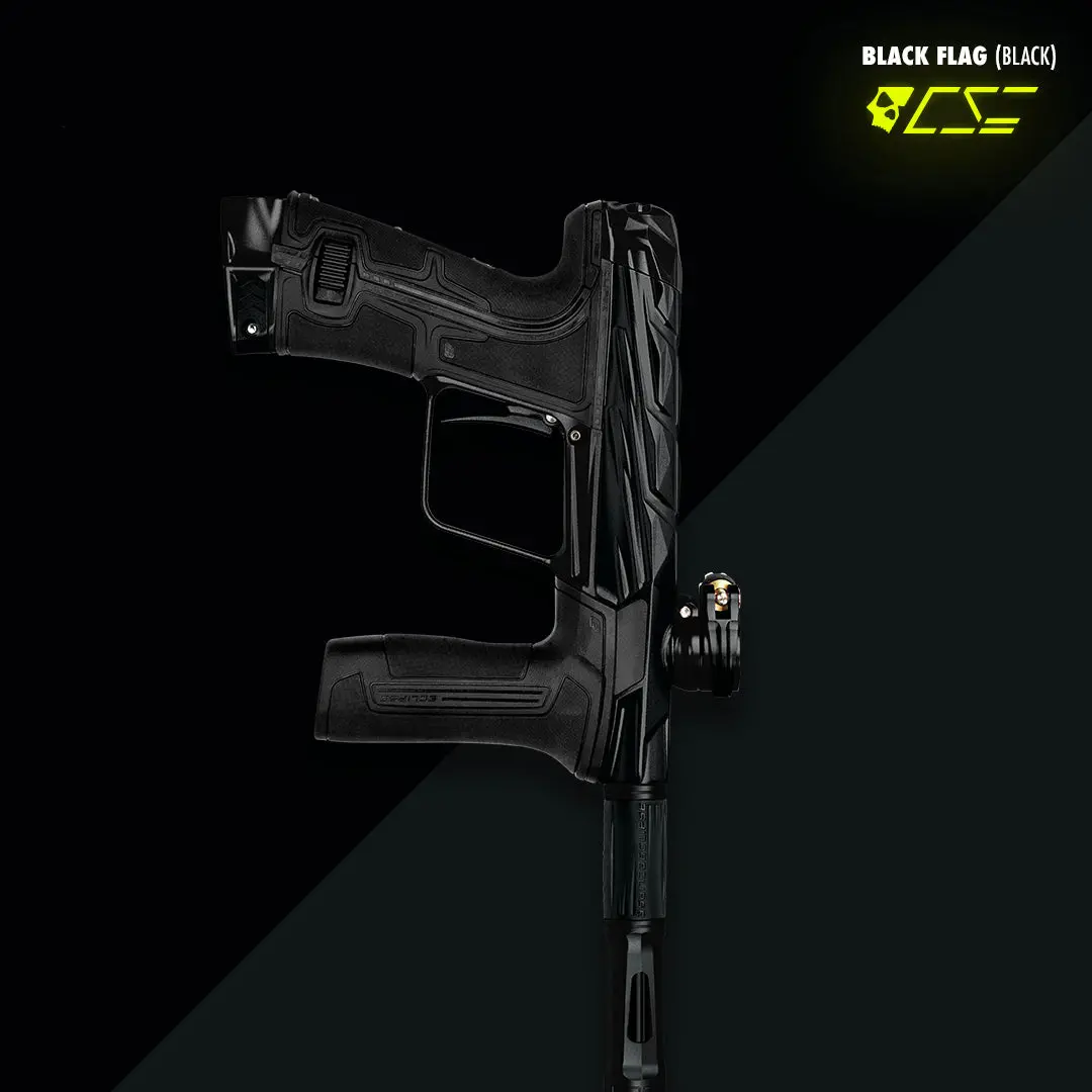 Infamous Limited Edition Planet Eclipse Cs3 Paintball Gun - Black (Black Flag) 1