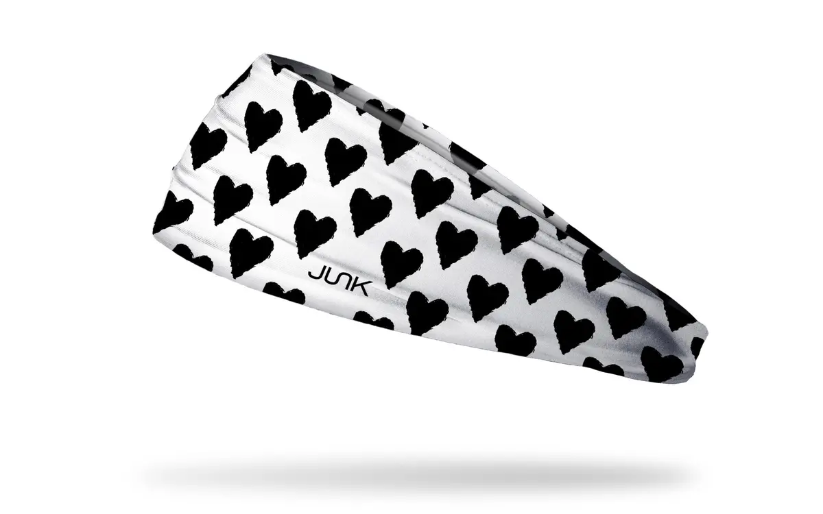 Black Heart Big Bang Lite Headband 1