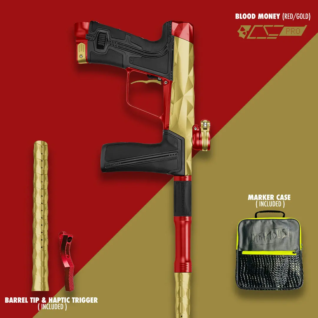 Planet Eclipse/Infamous Cs3 Pro Paintball Gun - Blood Money (Gold/Red) *Pre-Order* 1