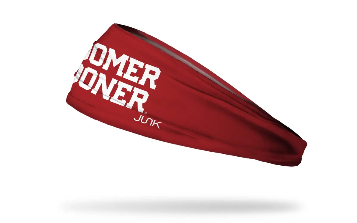 University Of Oklahoma: Boomer Sooner Red Big Bang Lite Headband 1