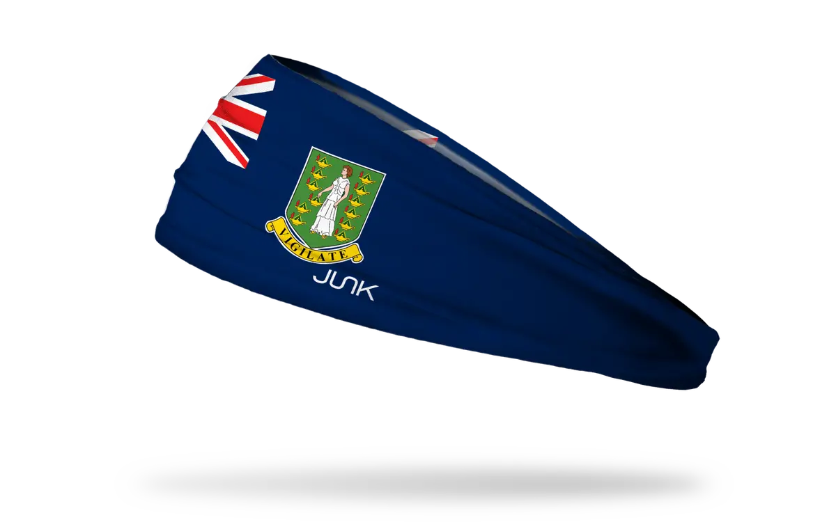 British Virgin Island Flag Big Bang Lite Headband 1