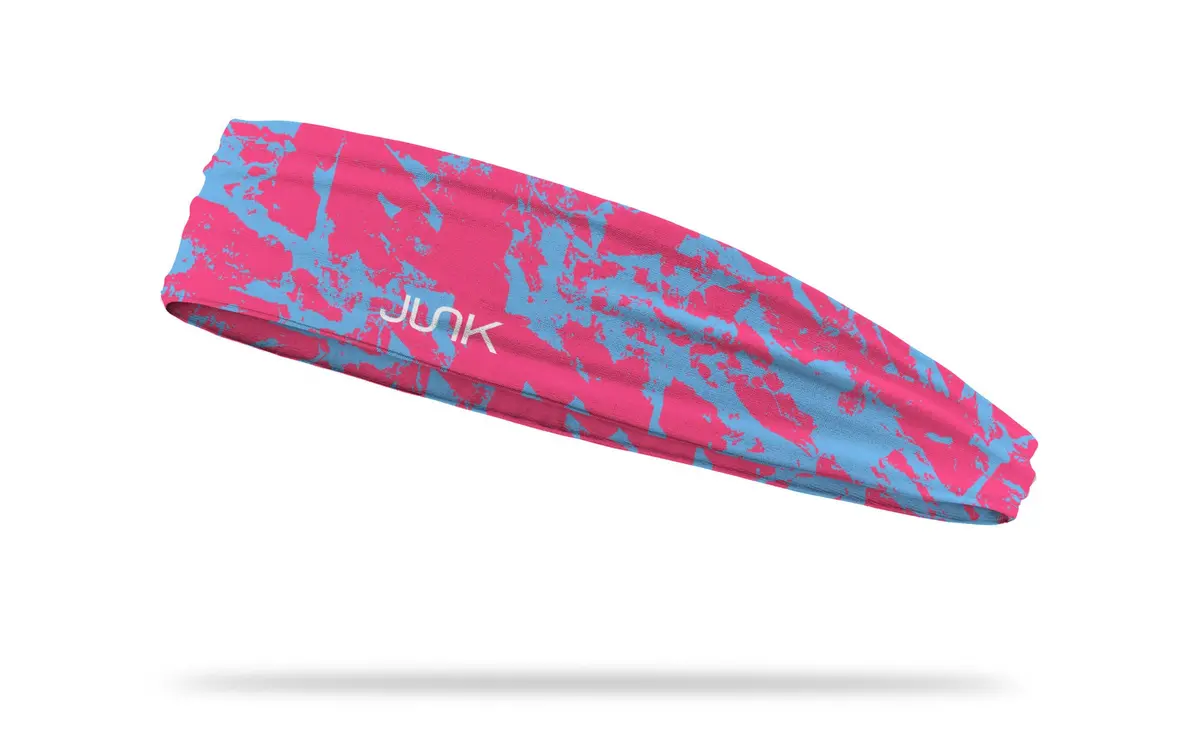 Bubblegum Blue Infinity Headband 1