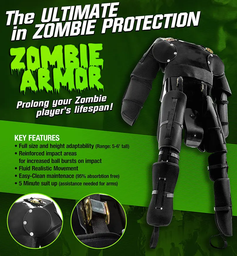Tippmann Zombie Armor Protection Suit- One Size Fits Most 1