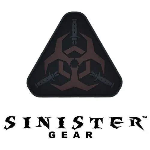 Sinister Gear "Biohazard" Pvc Patch - Dark 1