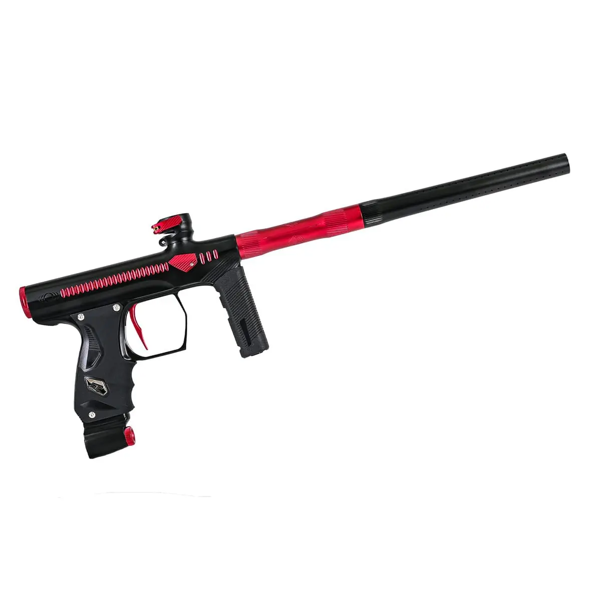 Dlx X Method Shocker Era Paintball Gun - Black/Red 1