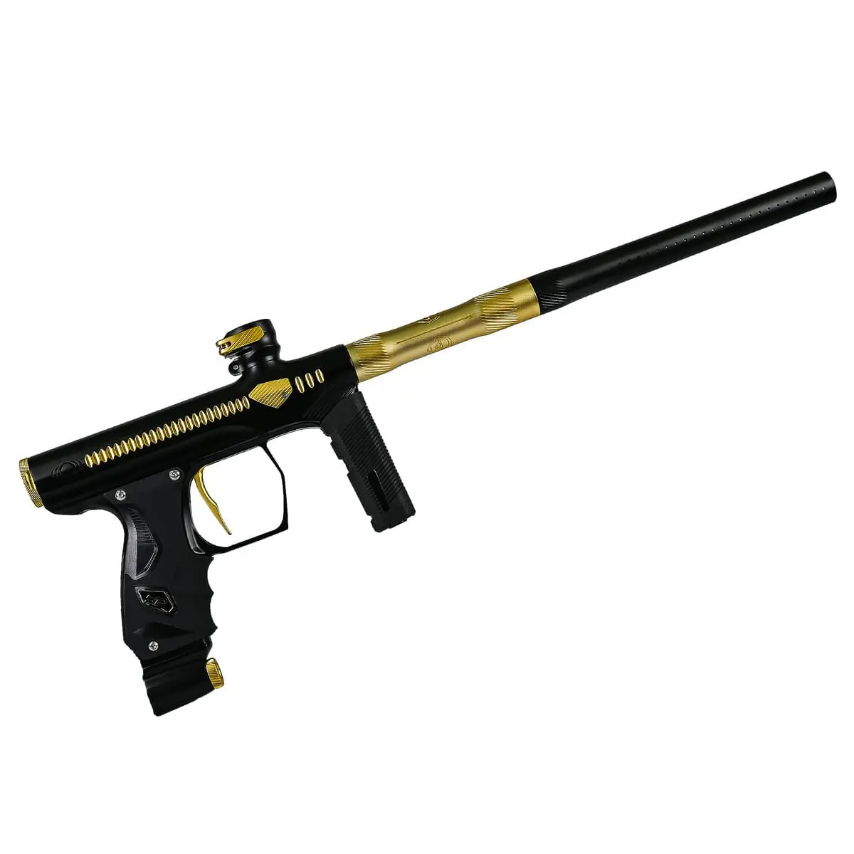 Dlx X Method Shocker Era Paintball Gun - Black/Gold 1