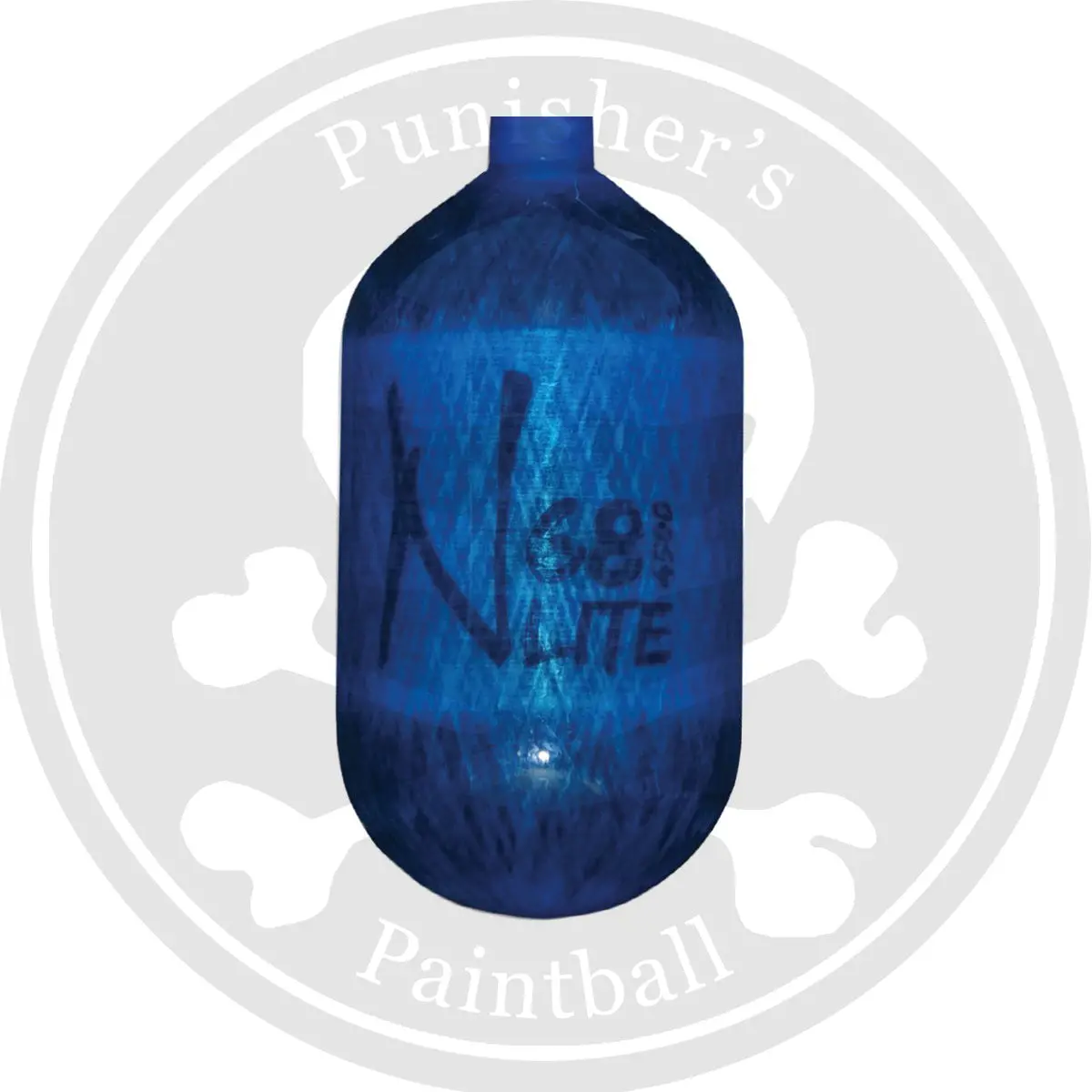 Ninja Carbon Fiber Lite 68/4500 Paintball Tank - Blue - Bottle Only 1