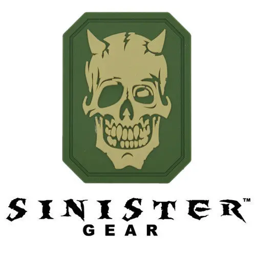 Sinister Gear "Bones" Pvc Patch - Od 1