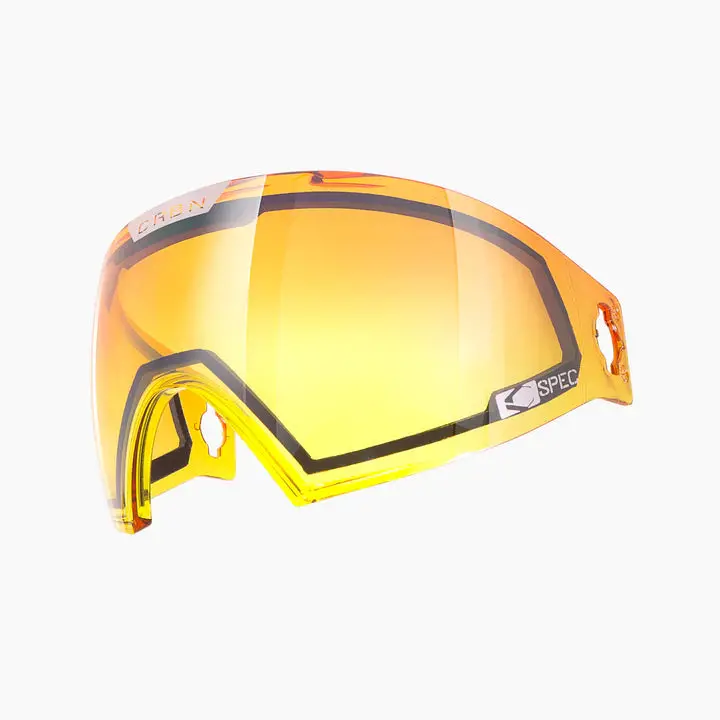 Carbon C Spec Lowlight Lens For Zero Goggle - Orange Fade Clear Mirror 1