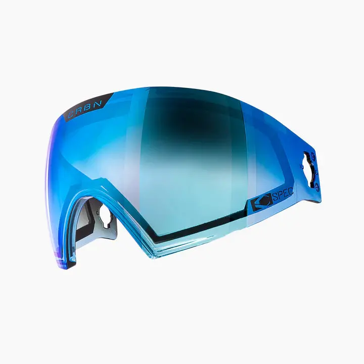 Carbon C Spec Midlight Lens For Zero Goggle - Cyan Fade Cyan Mirror 1