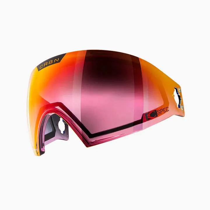 Carbon C Spec Midlight Lens For Zero Goggle - Rose Fade Red Mirror 1