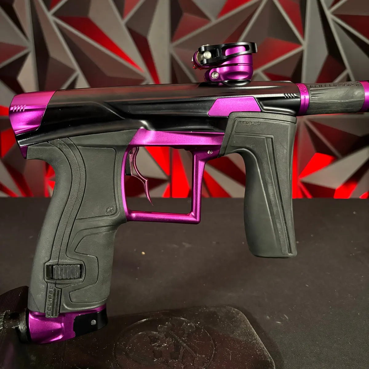 Used Planet Eclipse Geo 4 Paintball Gun - Amethyst W/Infamous Deuce Trigger 1