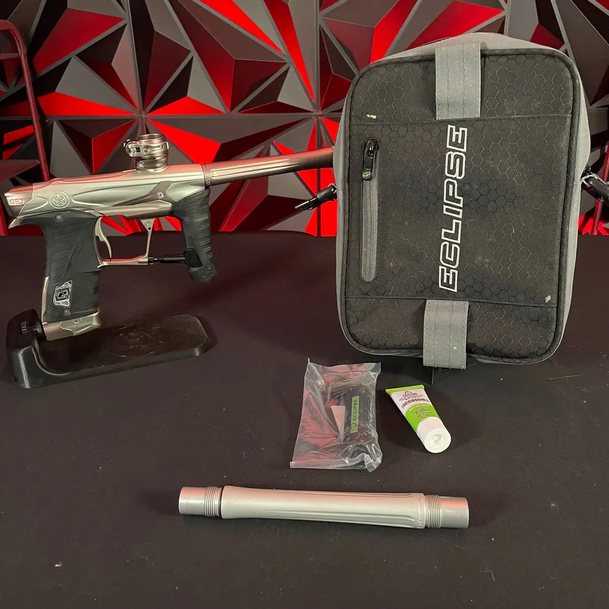 Used Planet Eclipse Gi Cut Geo 3.5 Paintball Gun - Champagne/Bronze 1