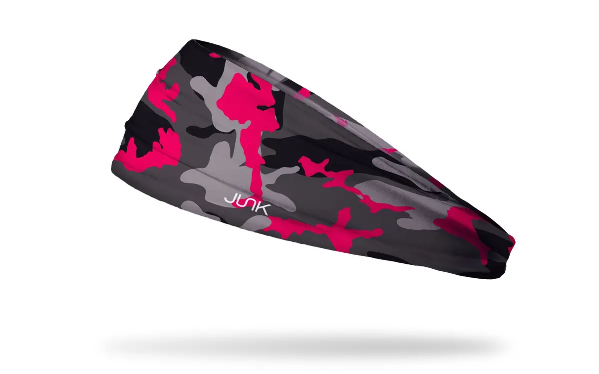 Camo Pop Hot Pink Big Bang Lite Headband 1