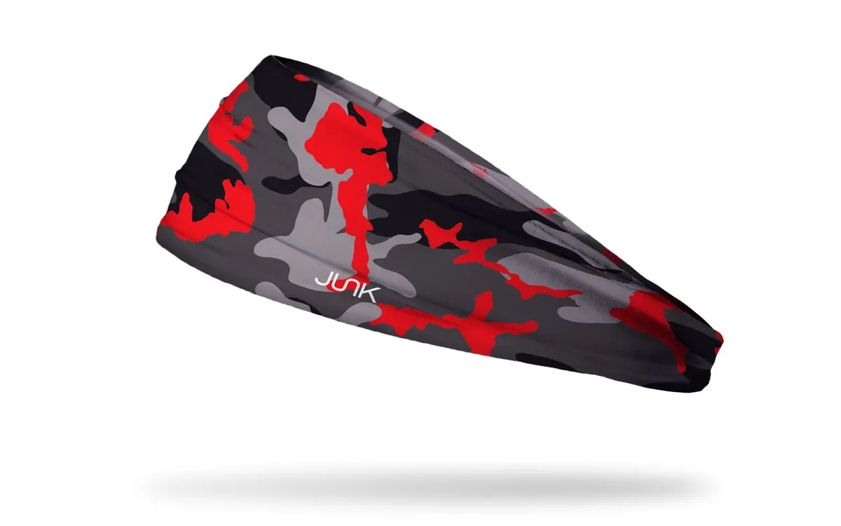 Camo Pop Red Big Bang Lite Headband 1
