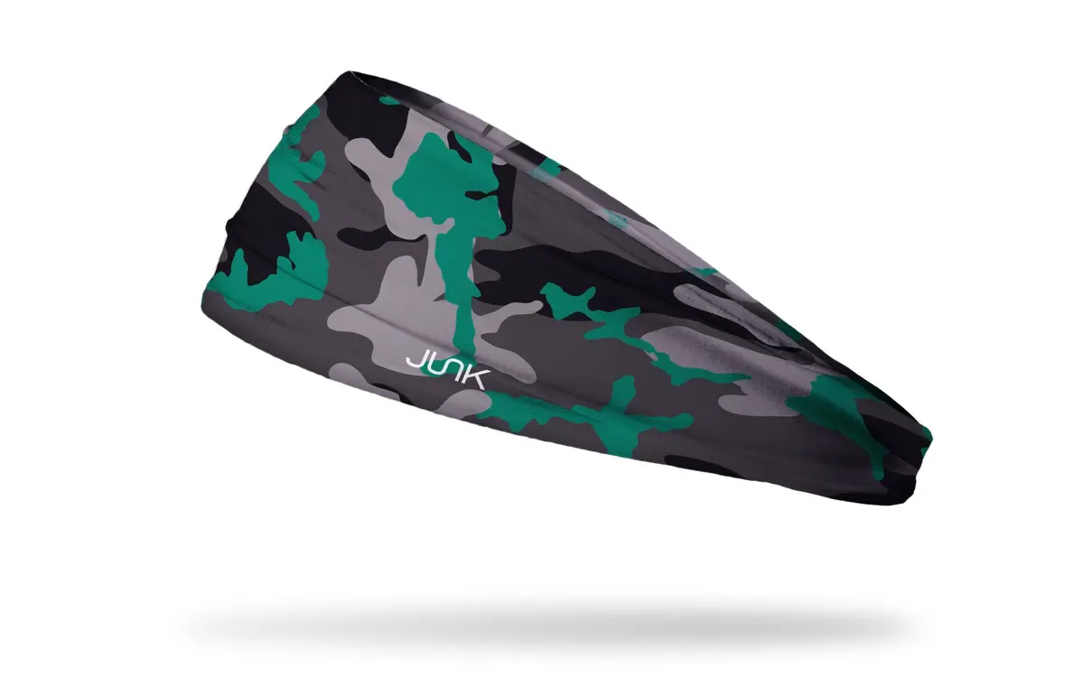 Camo Pop Teal Big Bang Lite Headband 1