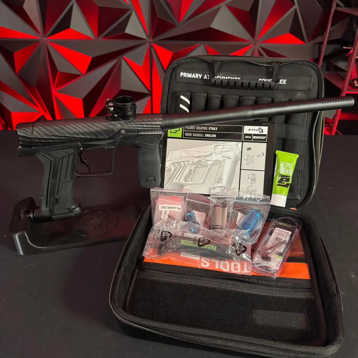 Used Planet Eclipse/Hk Army  Etha 3 Paintball Gun - Carbon Fiber 1