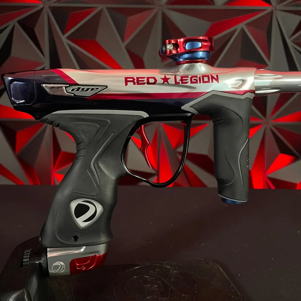 Used Dye M3+ Paintball Marker- Le Red Legion 1