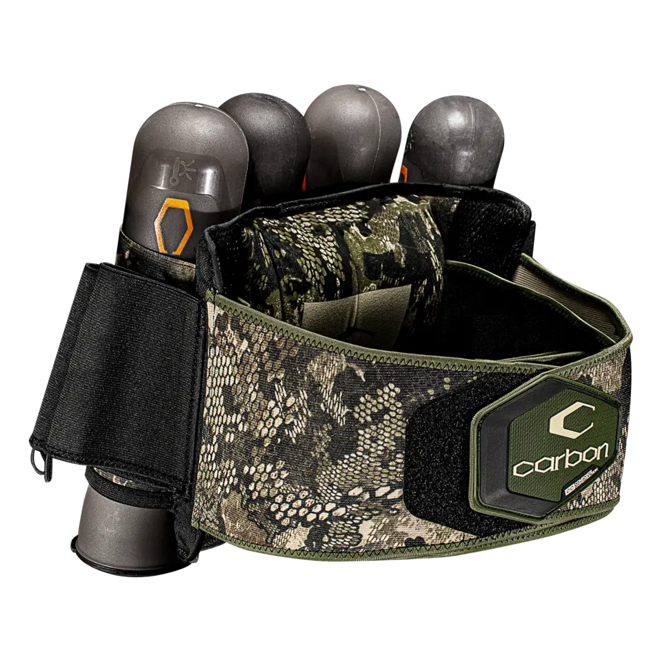 Carbon Paintball Cc Harness - 4 Pack - Small/Medium - Camo 1