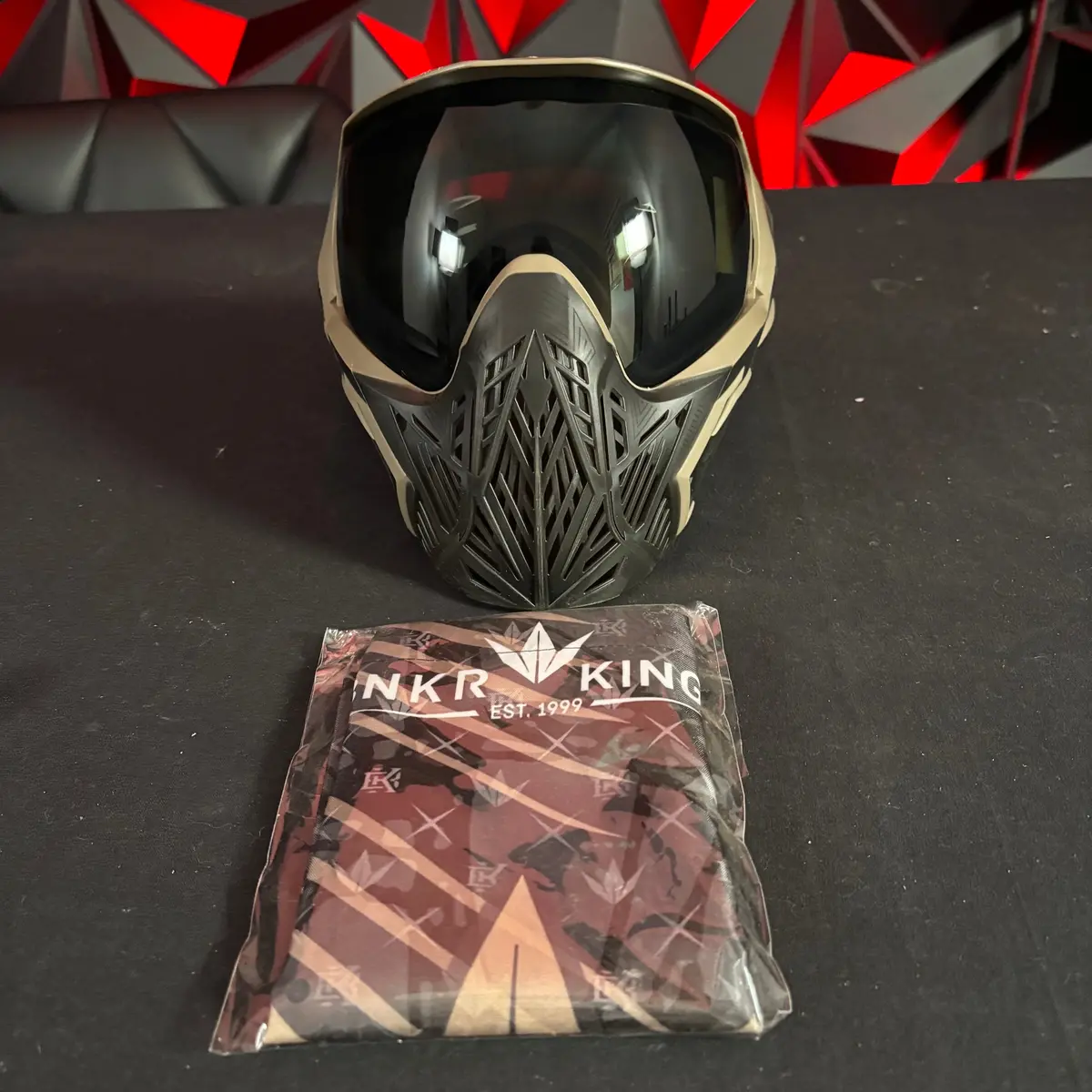 "Used" Display Model Virtue/Bunkerkings Vio/Cmd Mask - Black Desert 1