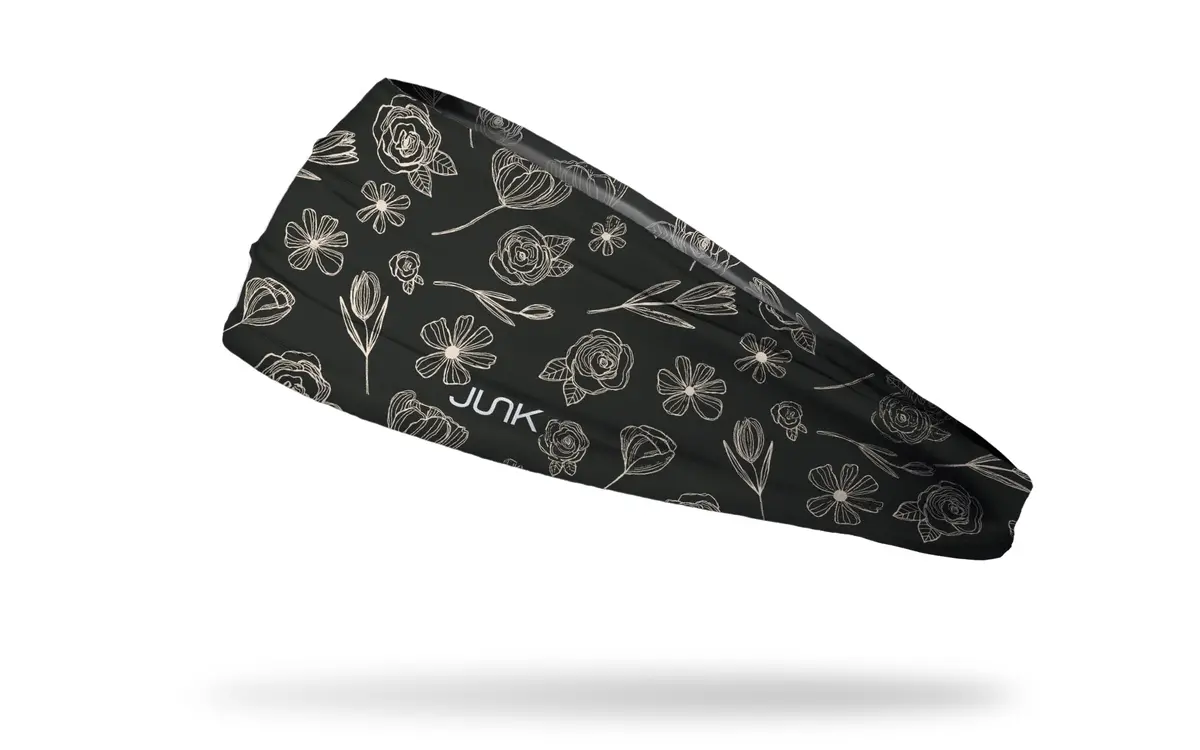 Christine Kole: Dark Wildflowers Big Bang Lite Headband 1