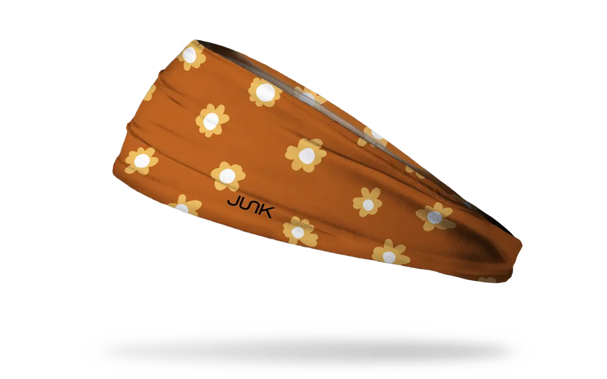 Christine Kole: Fall Drawn Floral Big Bang Lite Headband 1