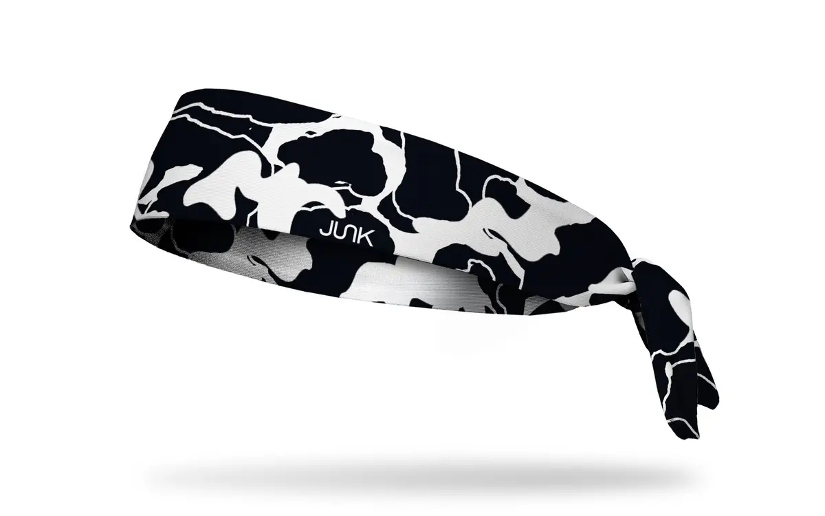 Colorless Camo Flex Tie Headband 1