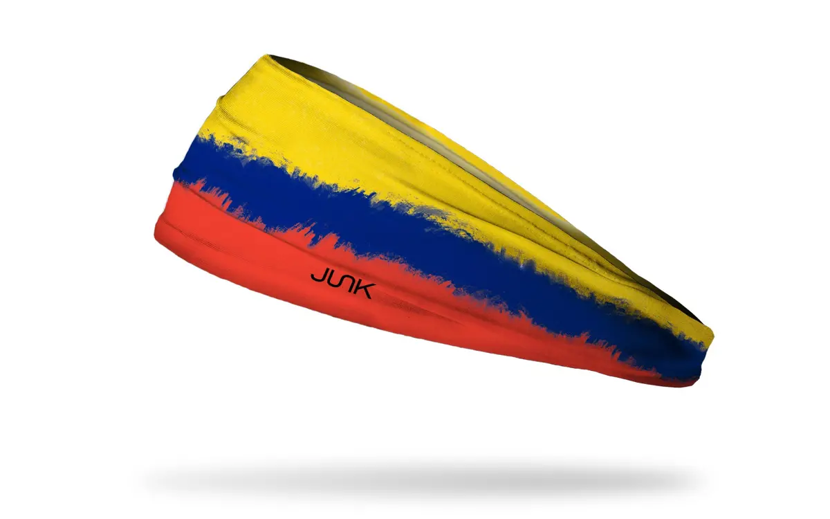 Colombia Painted Flag Big Bang Lite Headband 1