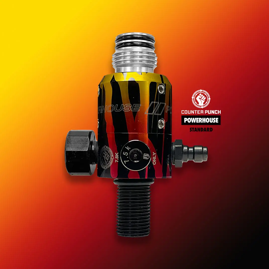 Powerhouse Counterpunch Tank Regulator - Splash Colors 2