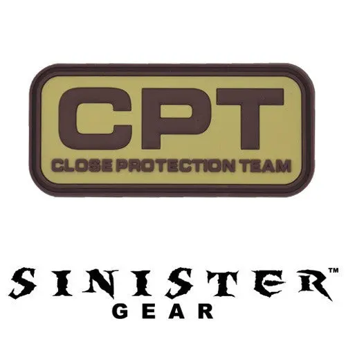 Sinister Gear "Cpt" Pvc Patch - Light 1