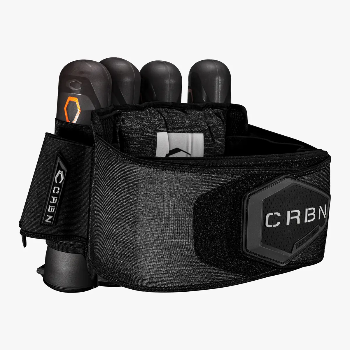 Carbon Paintball Cc Harness - 4 Pack - Small/Medium - (Black/Heather 2023) 1