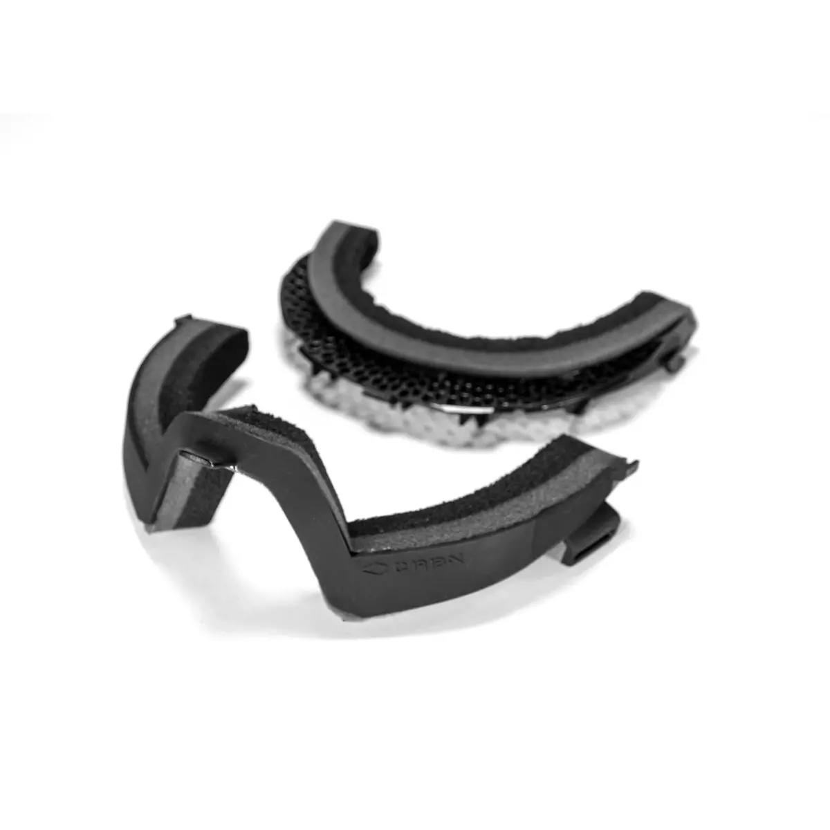 Carbon Zero Replacement Parts - Goggle Foam Top & Bottom - Black 1