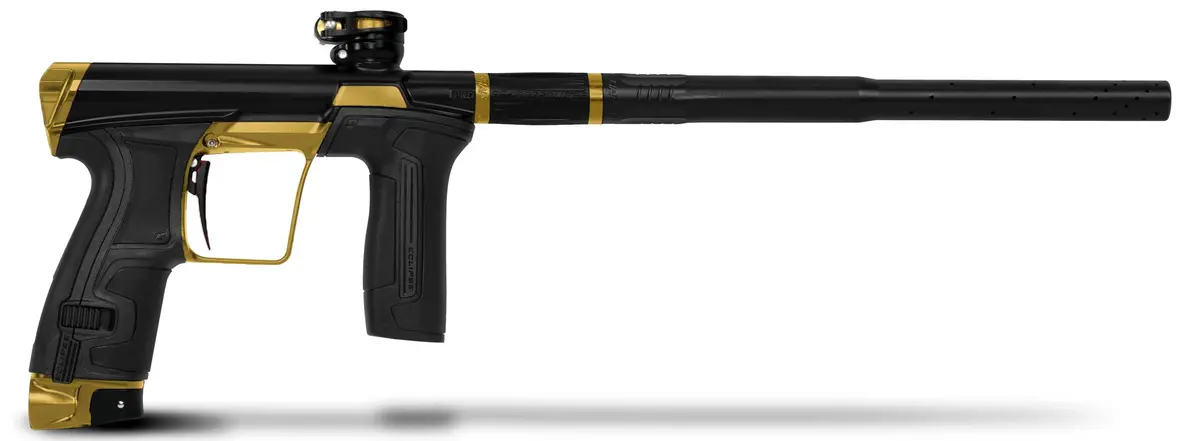 Planet Eclipse Cs2 Pro Paintball Marker - Black / Gold 1