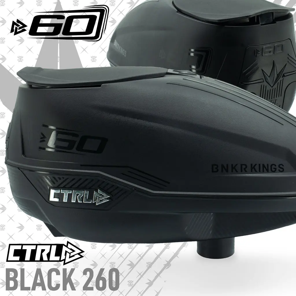 Bunkerkings Ctrl Paintball Loader - Black 260 1