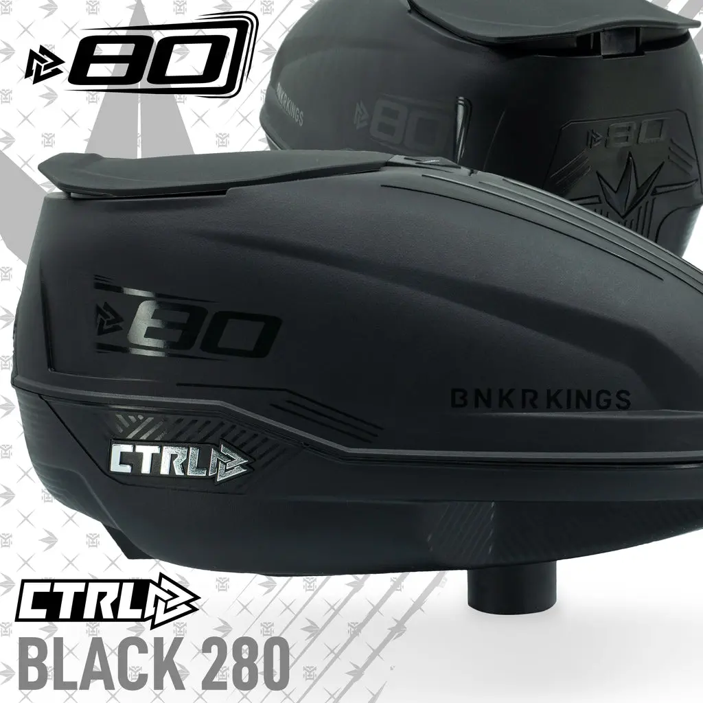 Bunkerkings Ctrl Paintball Loader - Black 280 1