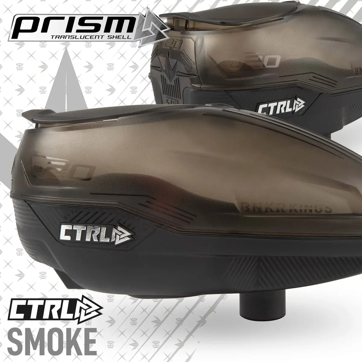 Bunkerkings Ctrl Paintball Loader - Dust Smoke Black 1