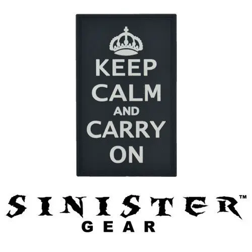 Sinister Gear "Carry On" Pvc Patch - Swat 1