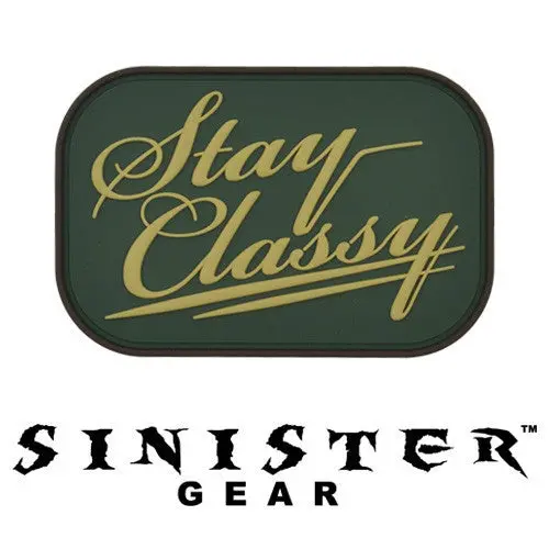 Sinister Gear "Classy" Pvc Patch - Arid 1