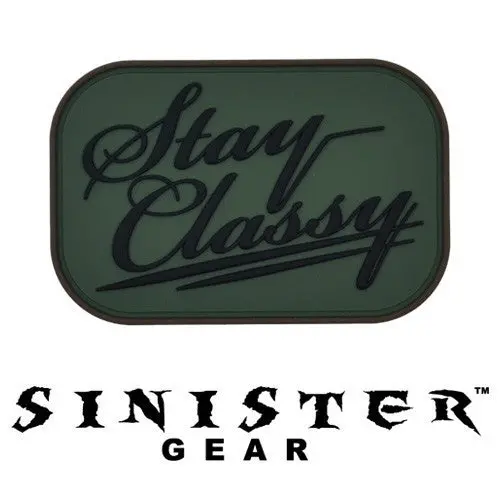 Sinister Gear "Classy" Pvc Patch - Od 1