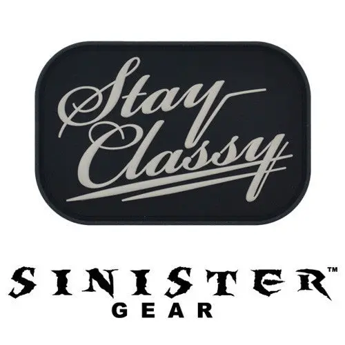 Sinister Gear "Classy" Pvc Patch - Swat 1