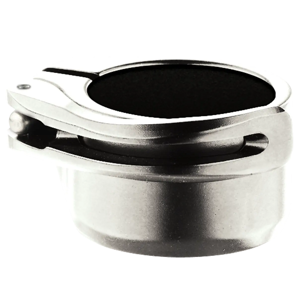 Lockdown Collar With Lever - Clear 1