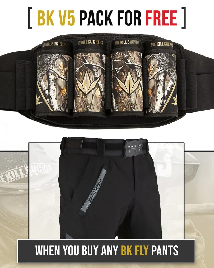 Buy Bunkerkings Fly Pants And Get Bunkerkings V5 Pod Pack Free 1