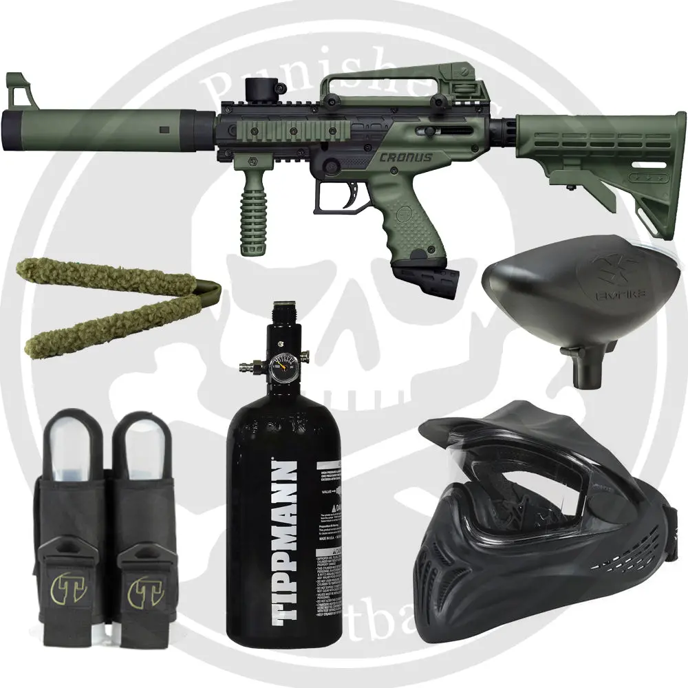 Tippmann Cronus Tactical Ultimate Paintball Marker Package 1