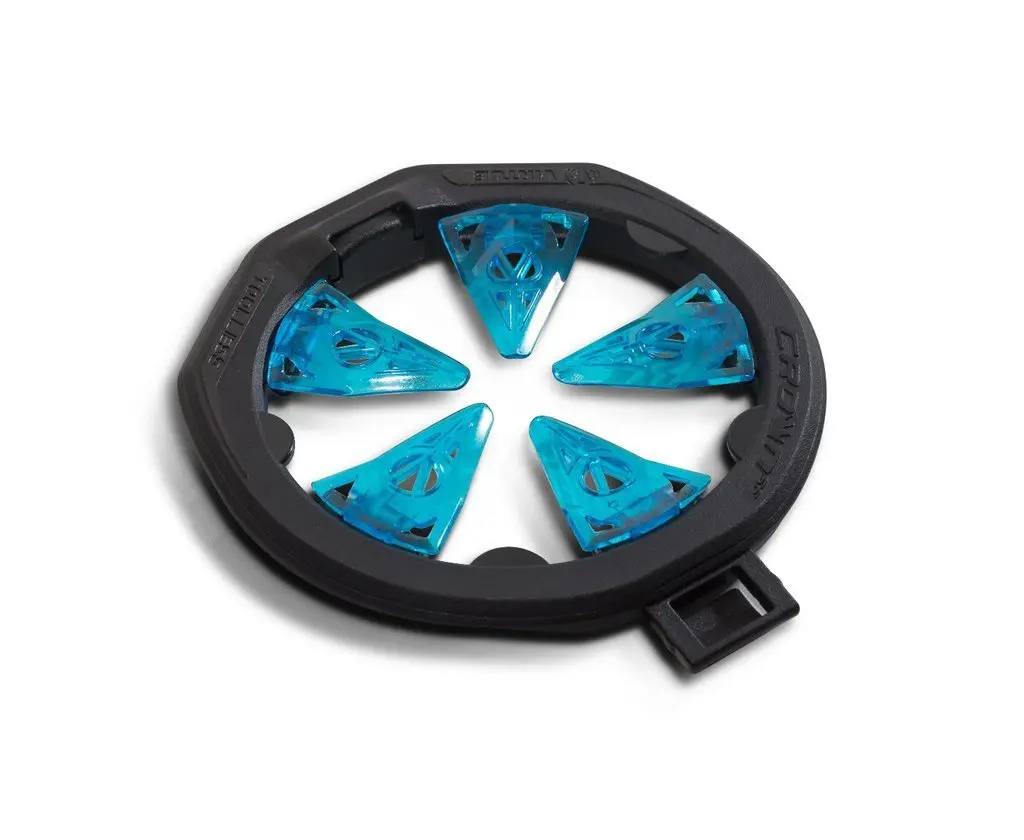 Virtue Crownsf Speed Feed - Spire Iii Crown Sf Ii Paintball Speed Feed - Cyan 1
