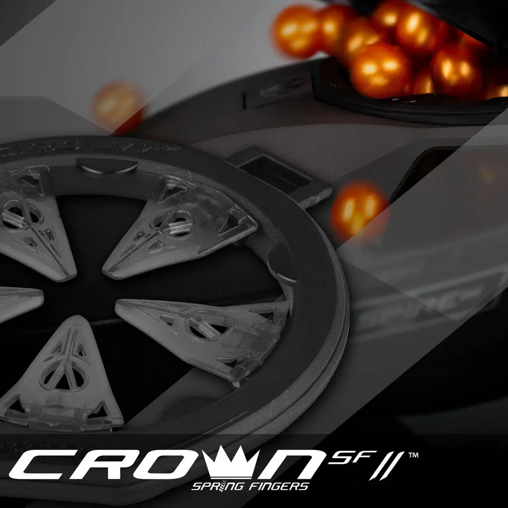 Virtue Crownsf Speed Feed - Spire Iii Crown Sf Ii Paintball Speed Feed - Black 1