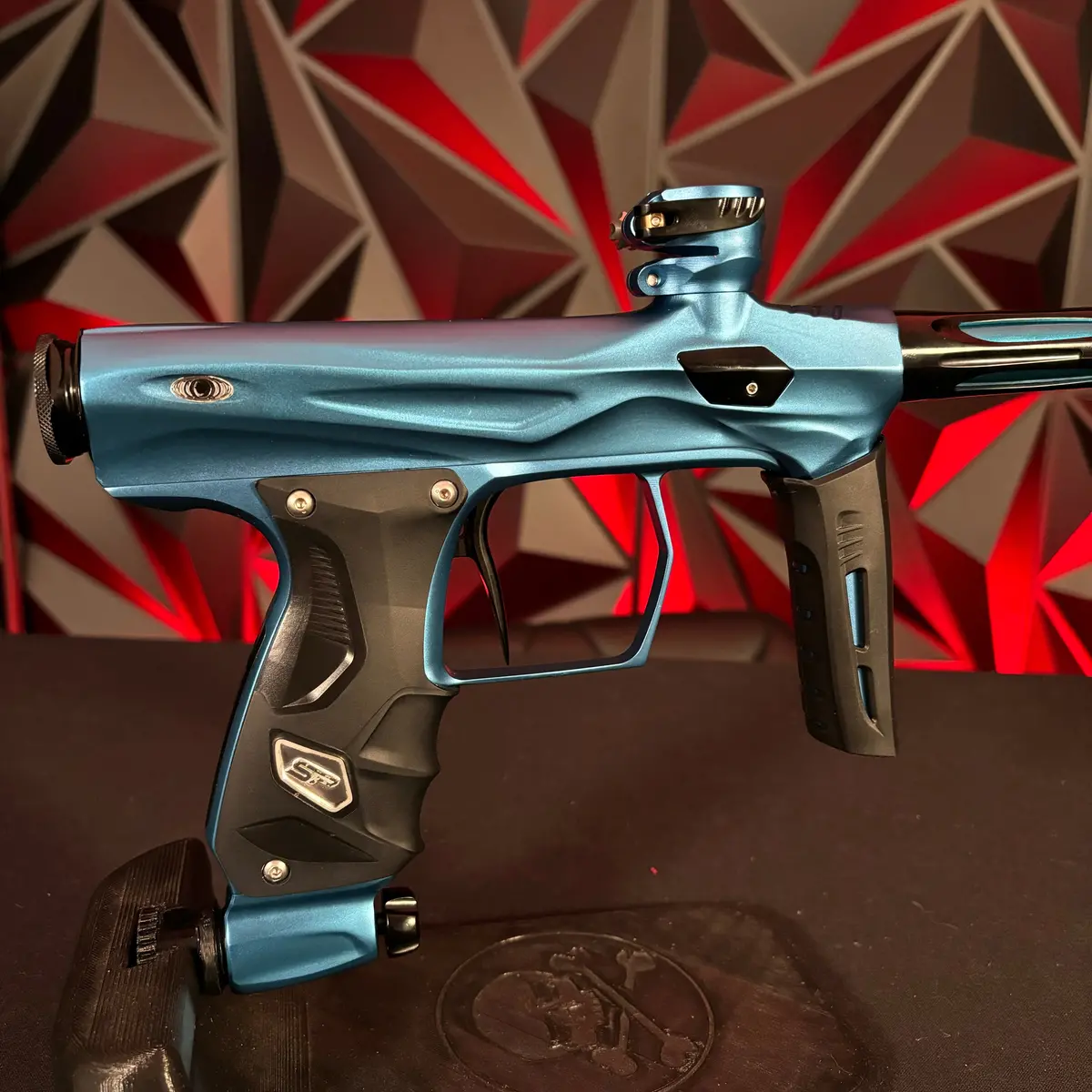 Used Shocker Amp Paintball Gun - Dust Blue 1